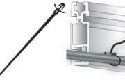 36 MOUNTING STRUCTURES Roof & Ground Mounts Cable Ties Cable ties fit into ¼ -inch holes drilled along SolarMount rails.