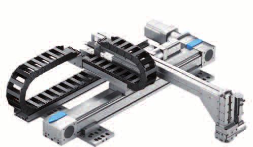 Y-movement with highprecision slide EGSL for Z-movement Cantilever actuators