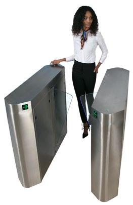 10 year mechanical guarantee and TRITON FULL HEIGHT OCTAGONAL GLASS TURNSTILE Form: Octagonal. high volume access and high An aesthetic access control solution.