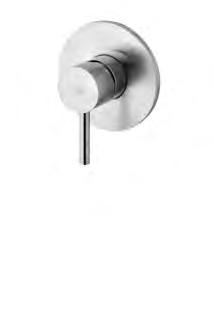 Ø110 1/2"G 45 27 45 Miscelatore incasso doccia (1 uscita) completo di: piastra lusso Ø110mm Concealed shower mixer (1 outlet) complete with: luxury wall plate Ø110mm LIG 011.