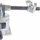 9356-K - BRACKET KIT AND VICE FOR BOSCH P PUMPS - OPTIONAL Optional 80 mm extended rod with Ø 28 and 0 mm guide 9452-B A Swivel