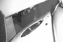 5. Position the steering assembly plate over the rear notched steering plate. 6.