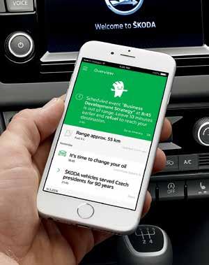 K tomu su instalirane aplikacije s provjerenom sigurnošću kompatibilne s funkcijama MirrorLink, Apple CarPlay ili Android Auto (kompatibilnost aplikacija ovisi o sustavu s kojim se povezuje na