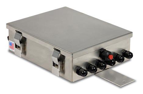 LOAD CELL JUNCTION BOX: All load cell cables from each shall be terminated at a single junction box.
