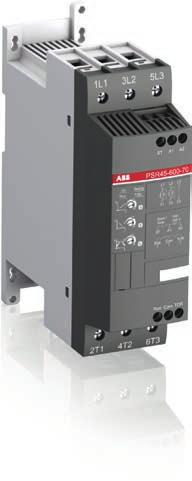16 SOFTSTARTER CATALOG PSR - The compact range Introduction Two-phase controlled Operational voltage: 208...600 V AC Wide rated control supply voltage: 100.