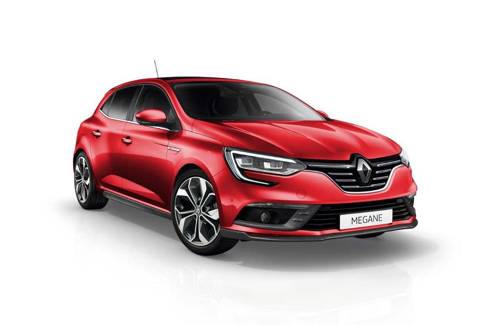 01 Mégane Hatch - Styling Pack Enhance the sportiness of your Renault with a touch of elegance.