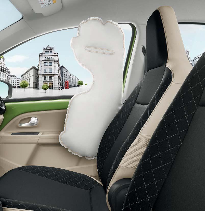 Therefore, the ŠKODA CITIGO offers several features in addition to the essential safety prerequisites.