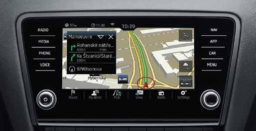 20 THE CAPITAL OF YOUR DIGITAL UNIVERSE Infotainment has evolved just as much as the automobile. And what better example of this evolution than The ŠKODA Octavia.