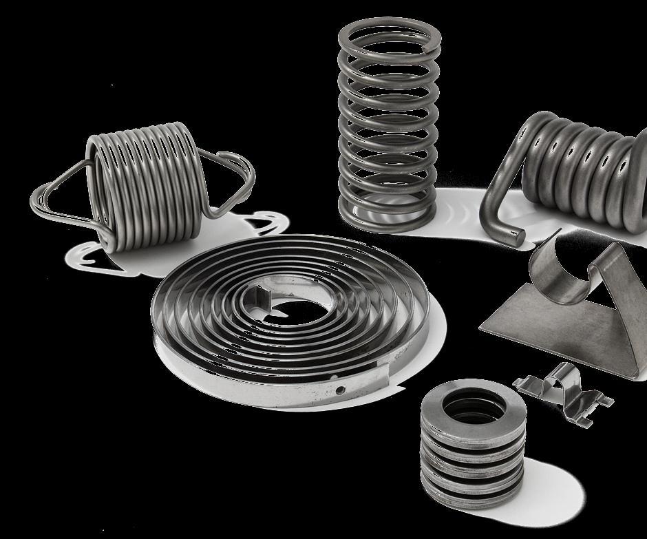 SPRINGS Our main competitive advantages are Wide product range