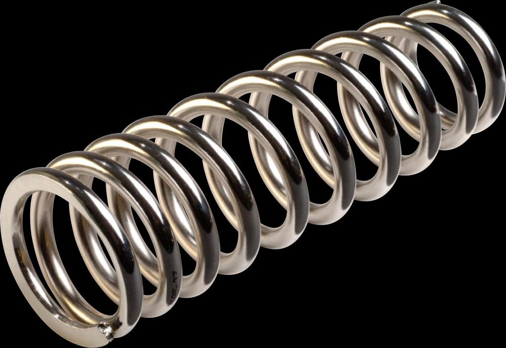 SPRINGS customized Lesjöfors has a wide product range (0,03 65 mm) and the experience to