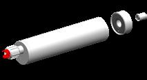 MIXPAC Q-System Cartridge Set 10:1 10:1 150/310/380mL Construction Set Cartridge Assemly 150/310/380mL Sulzer 2-Component Construction 10 Pistons Closure Plug Cartridge Colors: Ratio Set/ Volume ID