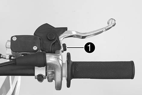 12 BRAKE SYSTEM 62 12.1 Checking the free travel of the hand brake lever Danger of accidents The brake system fails in the event of overheating.