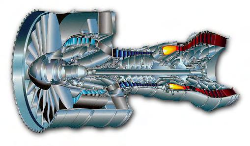 The Combustor Adds Heat to the Core Flow of a Gas Turbine Fan Flow Core Flow Fan provides THRUST Core provides power to operate Fan + some thrust The combustor is the hottest part of the engine Inlet
