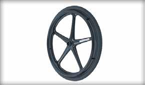 Our 5-spoke composite wheel, now available with color options in 20 and 22 sizes,