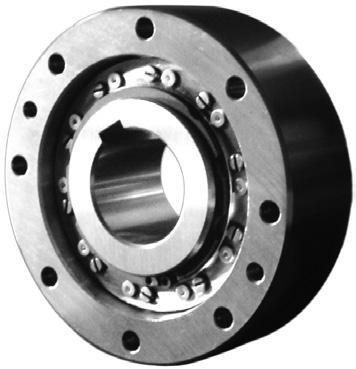 TSUBAKI BACKSTOP CAM CLUTCH FREEWHEELS BREU Series The BREU is a modular series designed for fitting with various types of flanges and chain coupling (BREU-C).