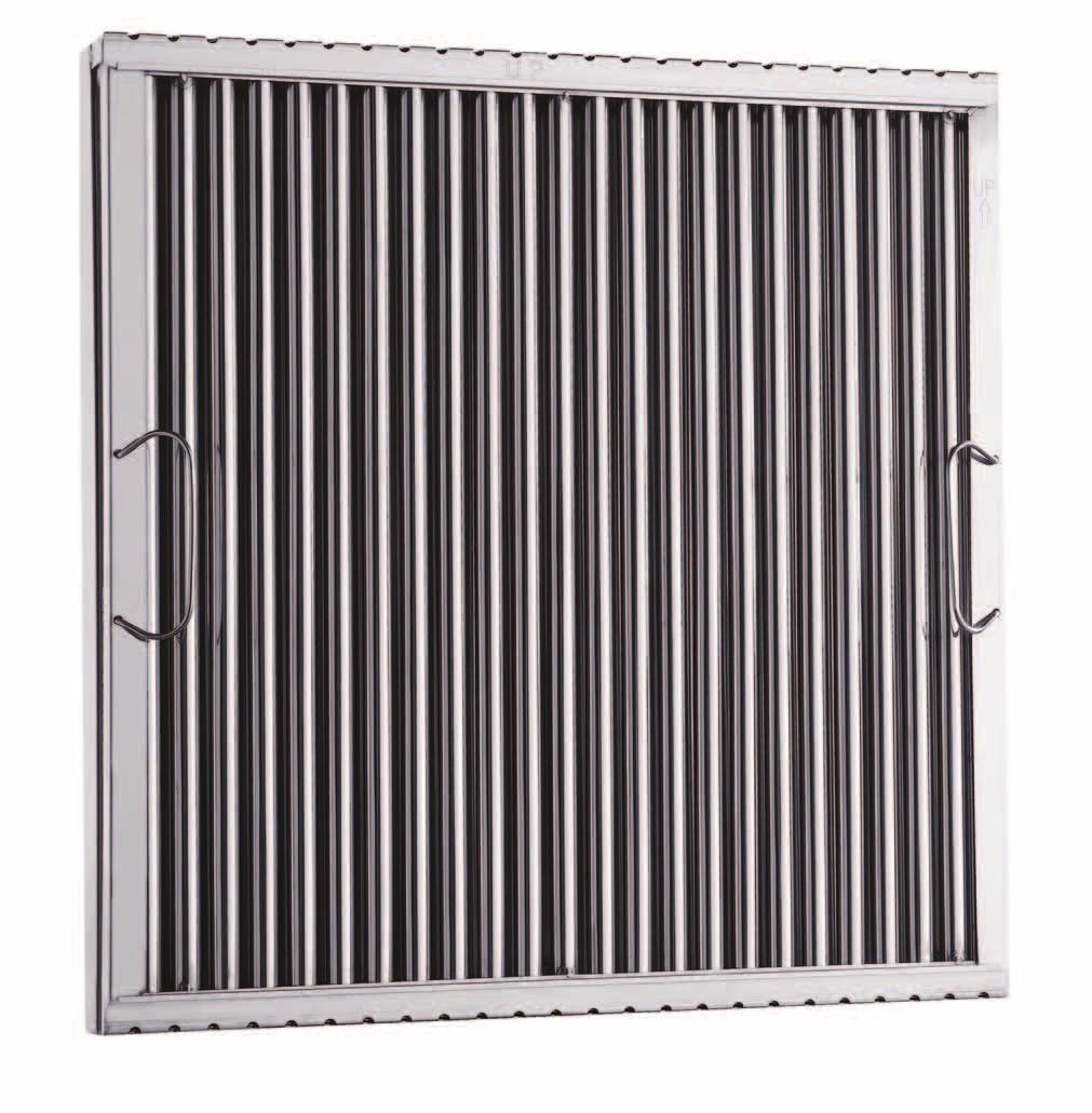 OPTIONS & SSORIS 116 aptrate ombo Filter aptiveire s aptrate ombo Filter uses the latest technology in multi-stage grease filtration, delivering unparalleled efficiency for restaurant hood systems.