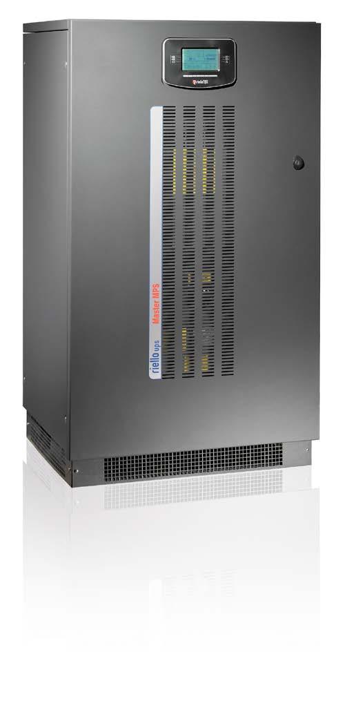 The Master MPS range includes three-phase input and single-phase output versions from 10 to 100 kva, and three-phase input and output versions from 10 to kva.