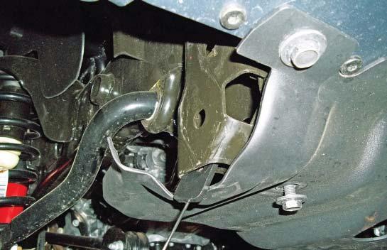 parellel with the back of the subframe (Fig.C).