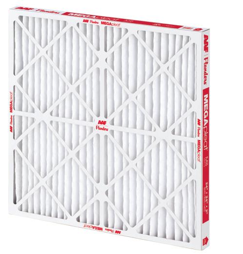 Heavy-duty, galvanized expanded metal support grid Moisture-resistant adhesive Available in 1, 2, and 4 models MERV 8 high capacity The New Standard in Premium Pleated Filters Introducing the