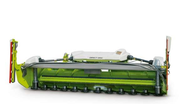 CLAAS offers side knives for use in severely intertwined crops. Simply hitch up for flawless harvesting.