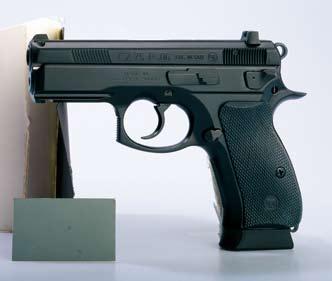 .10 CZ 75 D COMPACT (CZ 75 P-01) The CZ 75 D COMPACT based on the CZ 75 design, was after 3 years of some of the most aggressive and demanding tests enlisted as duty handgun of the Czech National