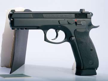 CZ 75 SP-01 The CZ SP-01 is designed and manufactured to be used by special units of the armed forces.