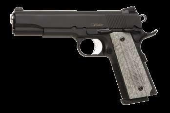 The abbreviated, curved mainspring housing makes the Commander 1911 size pistol a more discrete and comfortable carry companion with great control and fast pointing features.