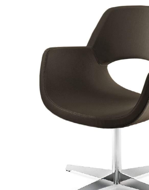 KIRA W 63 x H 82 x D 59 / Arm H.65cm / Seat H.45cm Fabric Required for Upholstery: 1.