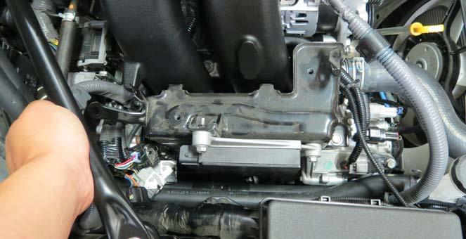 carefully install the fuel rail assembly with the   Reconnect the fuel