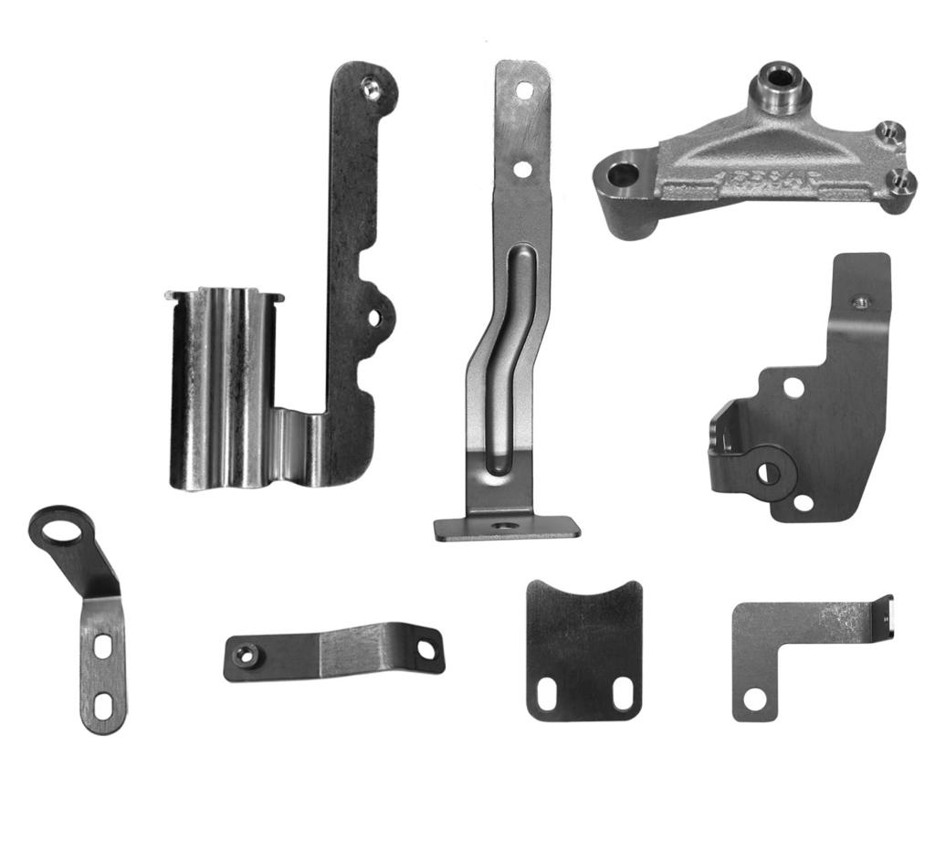 BRACKET AND FEAD IDENTIFICATION GUIDE (Parts Are Not To Scale) Edelbrock E-Force Supercharger System BRACKET AND FEAD Item P/N QTY.