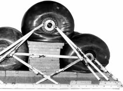 4-0. Lashing Drums Use thirty-eight 5-foot tie-down assemblies to lash the fuel drums to the platform as shown in Figure 4-85, and according to FM 0-500-/TO 3C7--5.