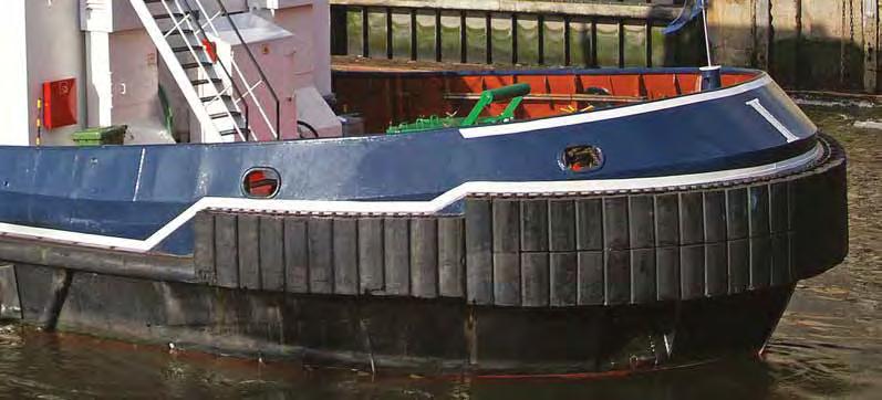 KEYHOLE FENDERS Keyhole fenders are used worldwide and they offer very reliable protection for the bow of a vessel or for the wall of a quay.