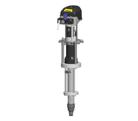 Puma 21-110 High-pressure piston pumps Feeding Finishing piston pumps High pressure piston pump, stainless steel, for AirCoat applications up to 168 bar and 6.6 L/min.
