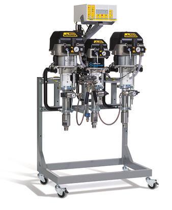 TwinControl 35-70 Electronic mixing and dosing system Mixing TwinControl Electronic 2K mixing system for AirCoat applications up to 270 bar.