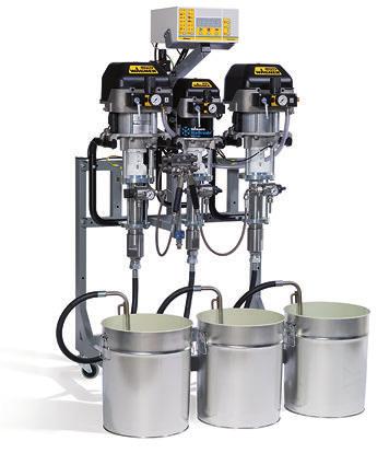 TwinControl 48-110 Electronic mixing and dosing system Mixing TwinControl Electronic 2K mixing system for AirCoat and Airless applications up to 370 bar.