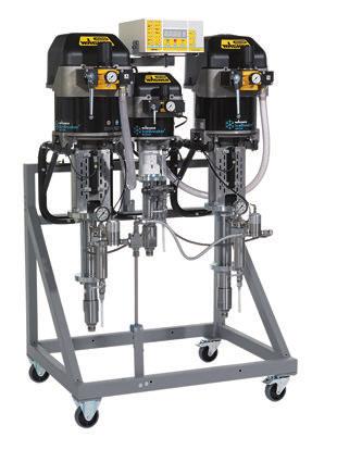 TwinControl 75-150 Electronic mixing and dosing system Electronic 1-paint 2K mixing systems for heavy corrosion protection.