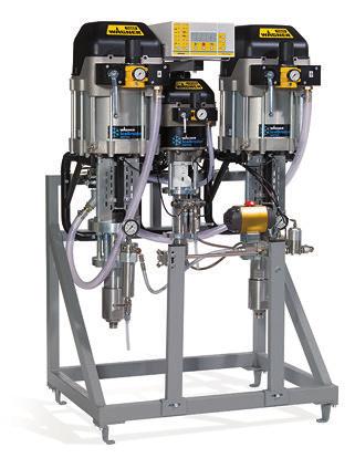 TwinControl 72-300 Electronic mixing and dosing system Mixing TwinControl Electronic 1-paint 2K mixing systems for heavy corrosion protection.