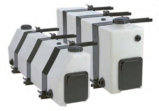 reporting systems Pre-Wet Application Systems - Tailgate units up to 150 gallons - Frame