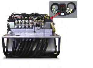 Control Systems SSC6100 CAN Bus Spreader Control System The 6100 Control System features a vivid 7