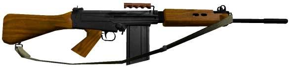RIFLES FN-FAL L1A1 SLR Caliber 7.62 x 51mm NATO Magazine Size 20 round magazine Weight 9.5 lbs (4.4kg) Many Australian soldiers used the SLR rifle during the Vietnam War.