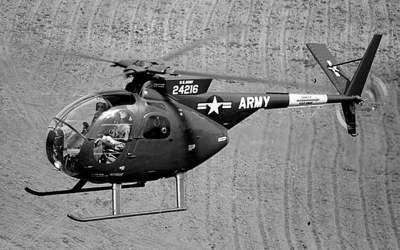 HELICOPTERS: OH-6 Loach Crew 1-2 + 2 Weight 1,610 kg Payload 550 kg Main Armament 7.