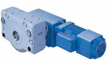 39382-1 39384-1 The right drive precisely matched to the Demag wheel range Demag drive system components consisting of motors and gearboxes as well as inverters for particularly smooth and precise