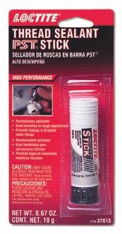 Designed for low and high pressure applications, thread sealants seal instantly for on-line low pressure testing. When fully cured, they seal to the burst strength of most piping systems.