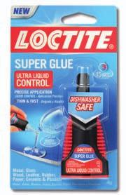 1399967 2 g tube 12 LOCTITE SUPER GLUE LONGNECK BOTTLE INSTANT ADHESIVE Features a precision tip that allows controlled application without dripping.