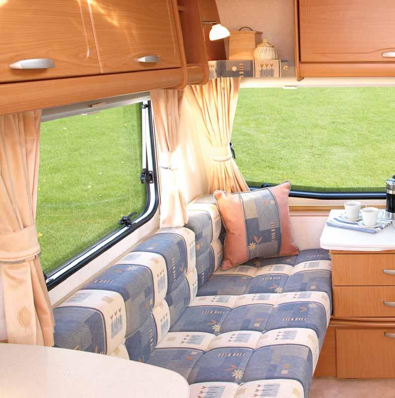 Ranger 510/4 Ranger has re-written the phrase value for money by delivering a range of well designed, well equipped yet affordable touring homes to a new generation of caravanners.