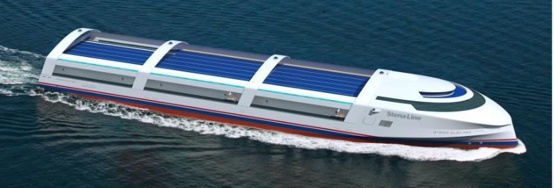 Concept ship - STENA ELEKTRA All electric battery