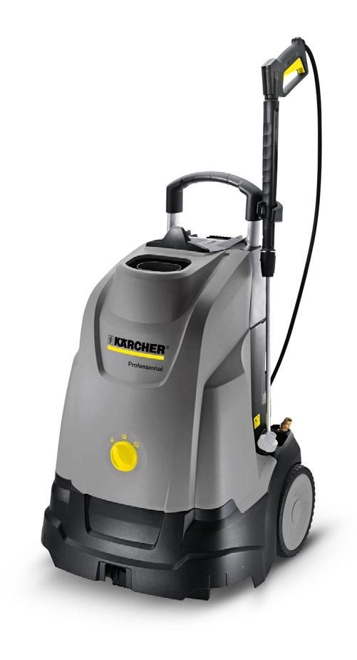 HDS 5/11 U Competitively priced entry class model of a hot water high-pressure cleaner. Innovative "Upright"-Design ensures good mobility and ergonomics.
