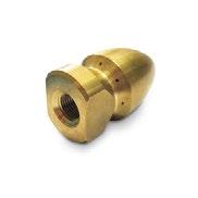 411-061.0 Screw plug for using a spray head with one nozzle with one nozzle Pipe cleaning nozzle Pipe cleaning dirt blaster D21/090 5 4.765-003.