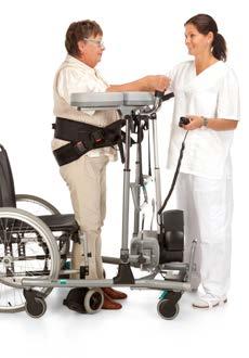 Not only does it act as a walker, it also makes getting about in everyday life easier thanks to its smart power rise function The Bure Rise & Go can be used by anyone who regularly uses a walker.