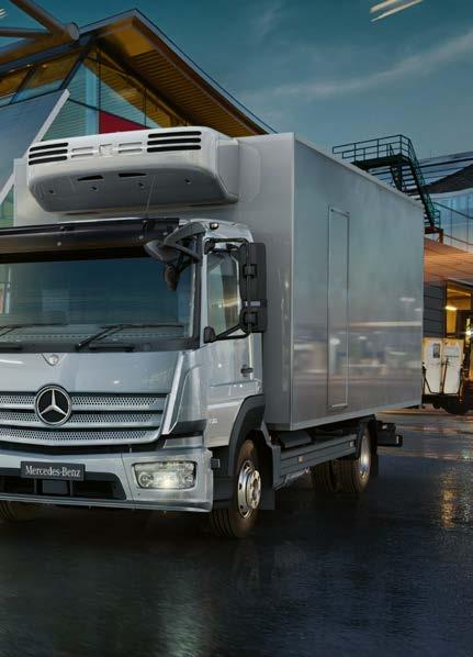 Mercedes-Benz distribution transportation. Distribution transportation has its very own set of rules.